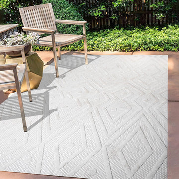 Balansat Moroccan Diamond Indoor/outdoor Area Rug